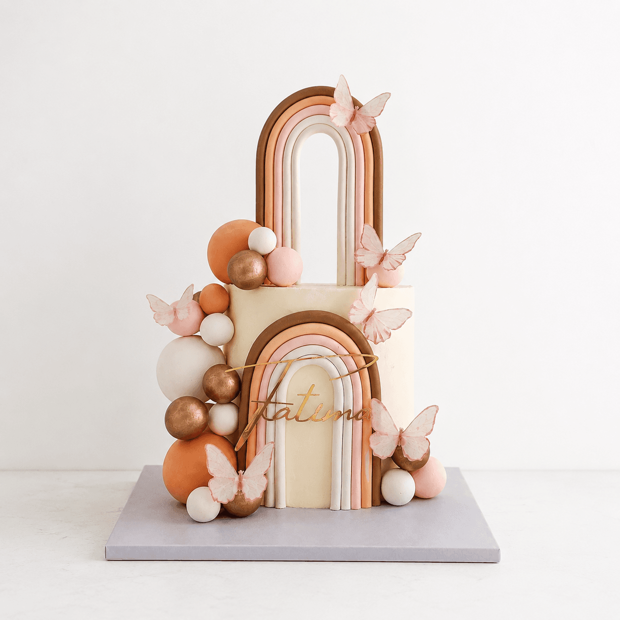 Torta artigianale personalizzata Giardino di Marzapane
