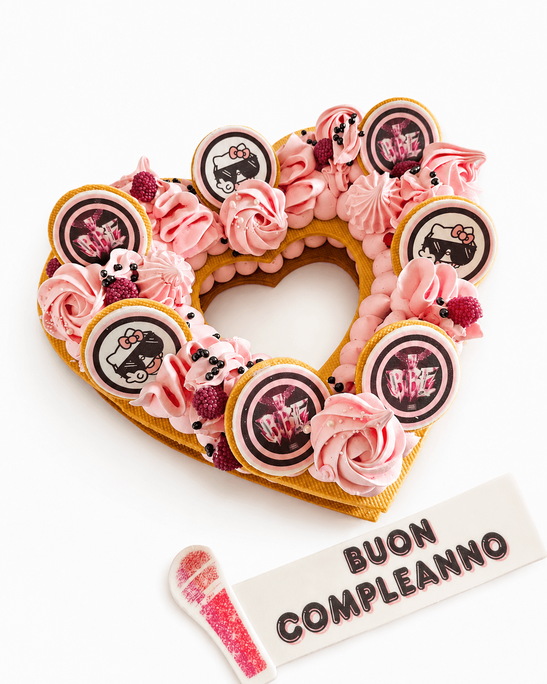 Cream Tart realizzata su misura per evento